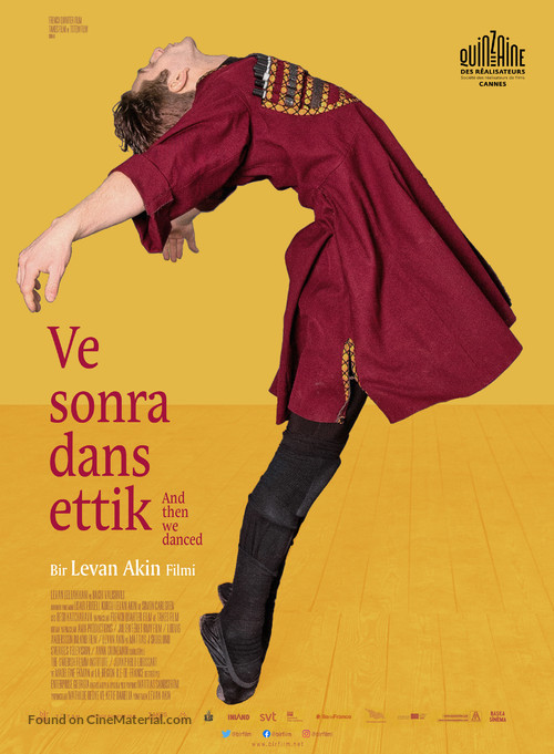 And Then We Danced - Turkish Movie Poster