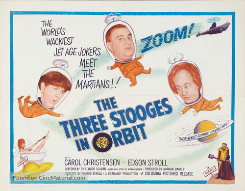 The Three Stooges in Orbit - Movie Poster