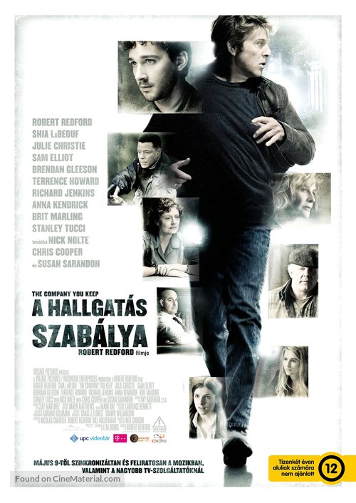 The Company You Keep - Hungarian Movie Poster