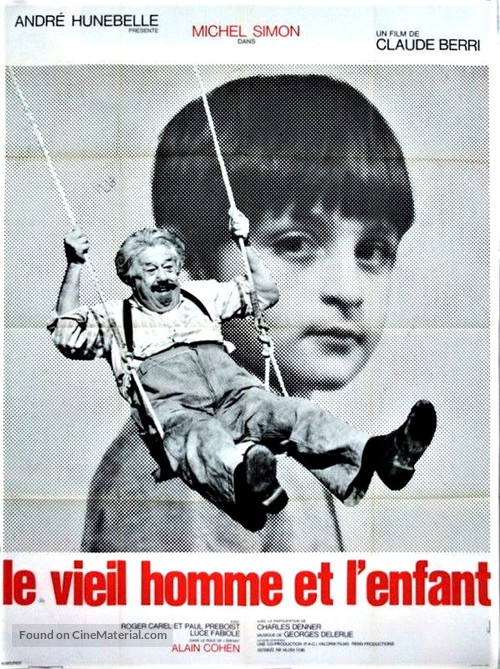 Le vieil homme et l'enfant - French Movie Poster