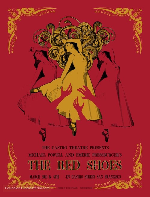 The Red Shoes - Homage movie poster