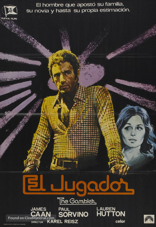 The Gambler - Spanish Movie Poster