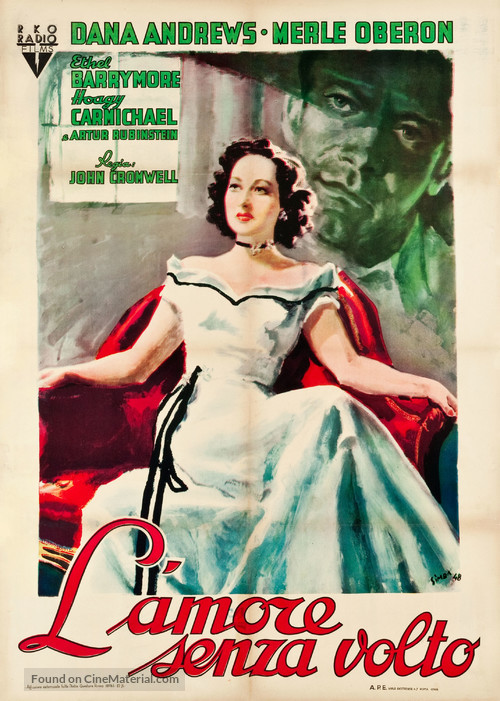 Night Song - Italian Movie Poster