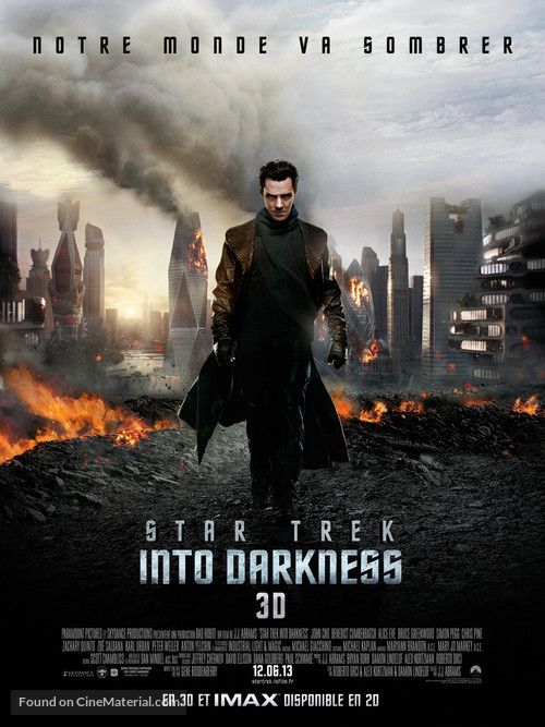 Star Trek Into Darkness - French Movie Poster