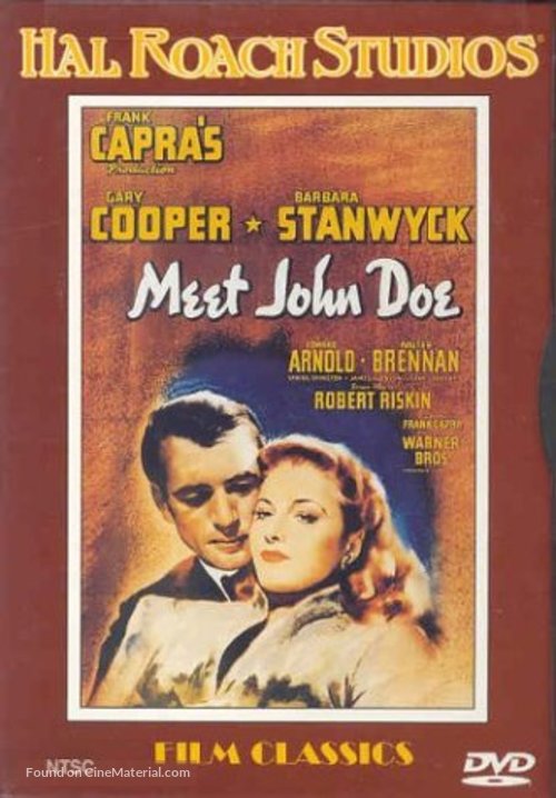 Meet John Doe - DVD movie cover