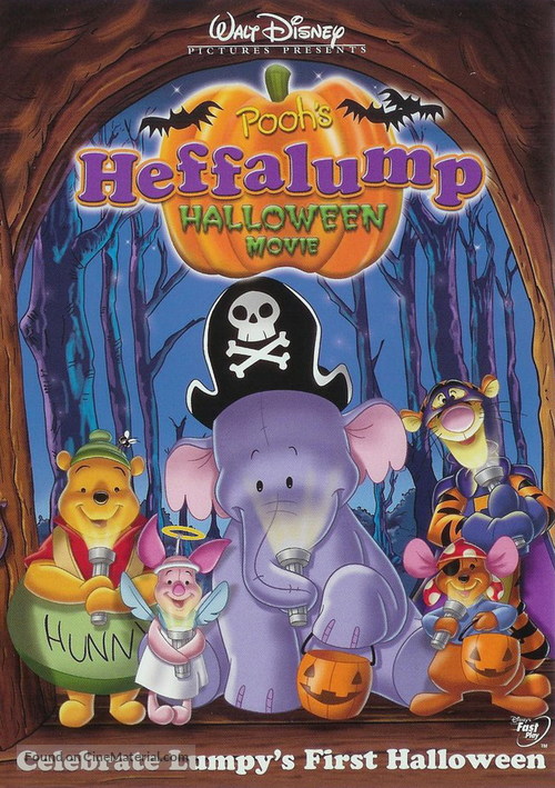 Pooh&#039;s Heffalump Halloween Movie - DVD movie cover