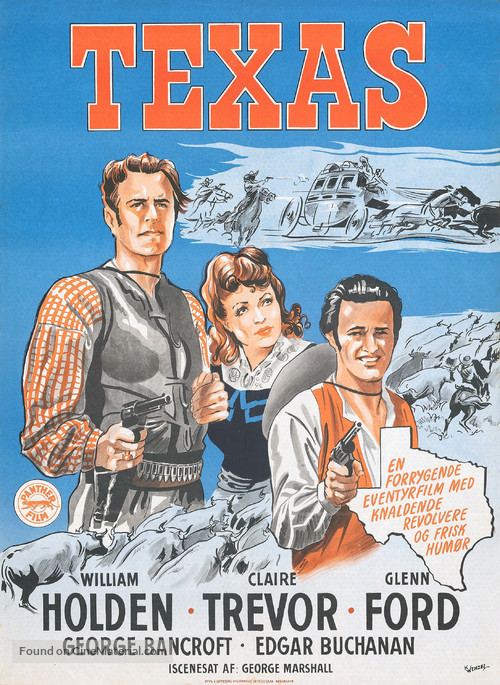 Texas - Danish Movie Poster