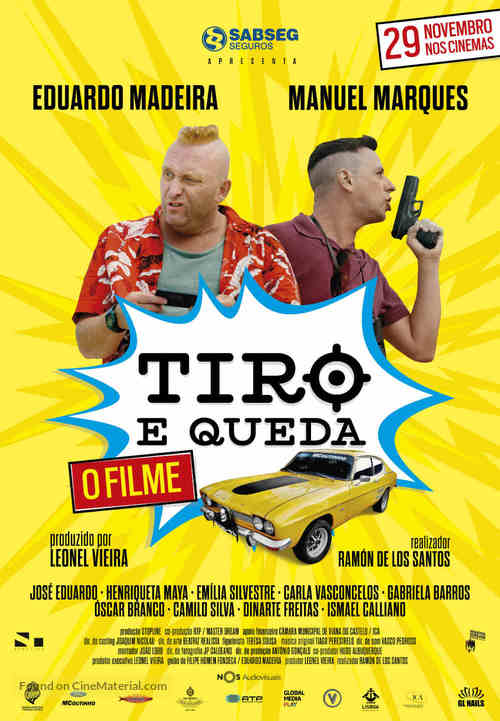Tiro e Queda - Portuguese Movie Poster