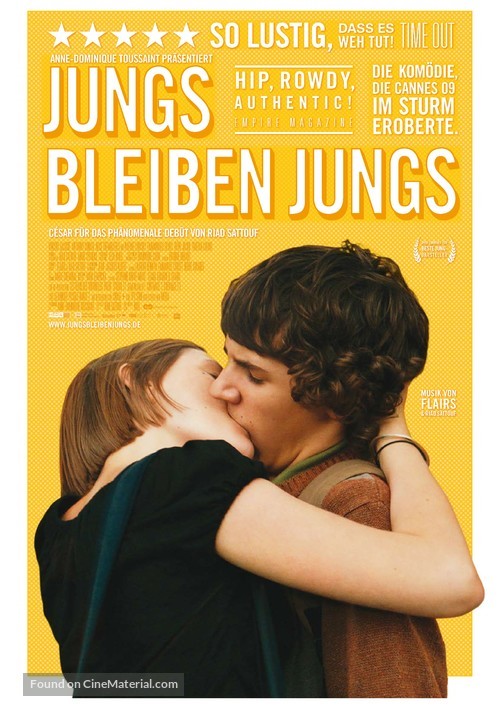 Les beaux gosses - German Movie Poster