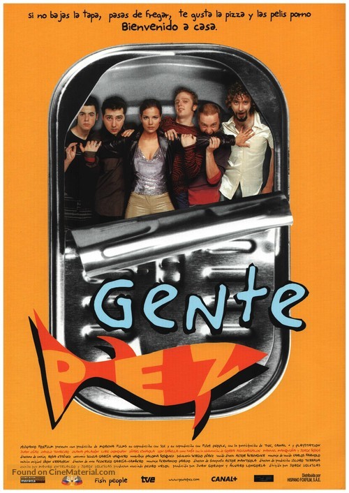 Gente pez - Spanish Movie Poster