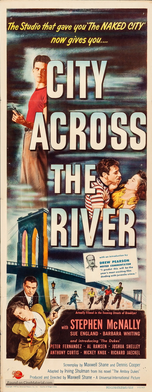 City Across the River - Movie Poster