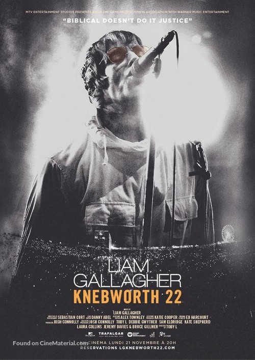 Liam Gallagher: Knebworth 22 - French Movie Poster