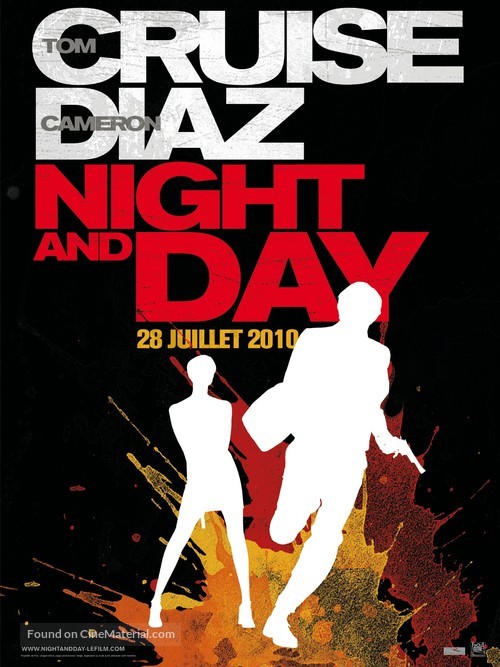 Knight and Day - French Movie Poster