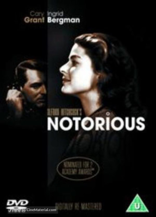 Notorious - British DVD movie cover