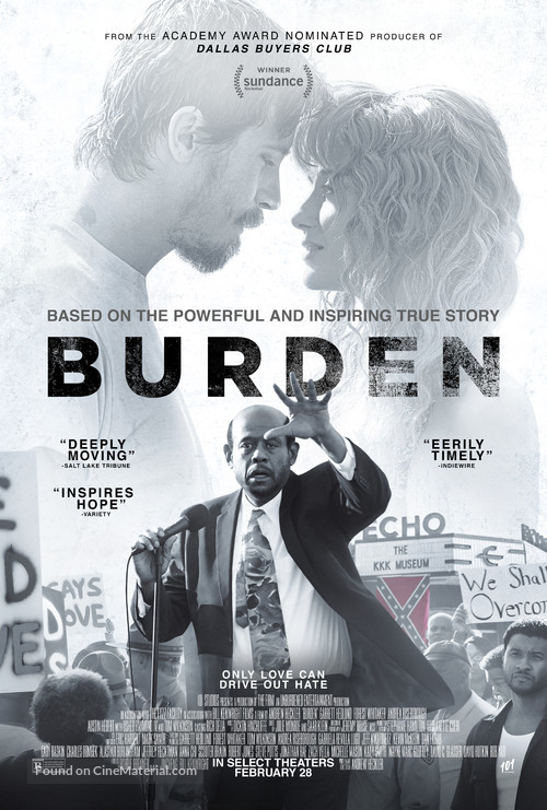 Burden - Movie Poster