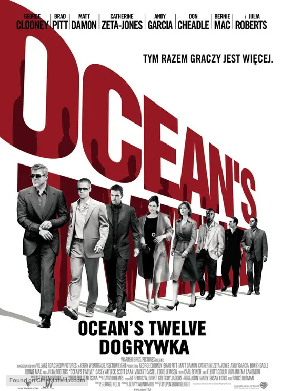 Ocean&#039;s Twelve - Polish Movie Poster