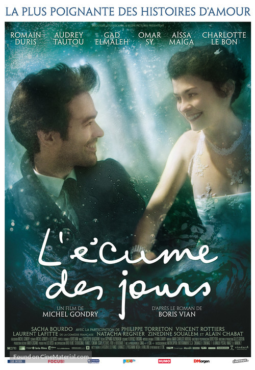 L&#039;&eacute;cume des jours - Belgian Movie Poster