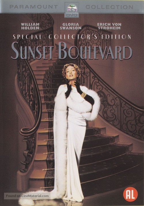 Sunset Blvd. - Dutch DVD movie cover