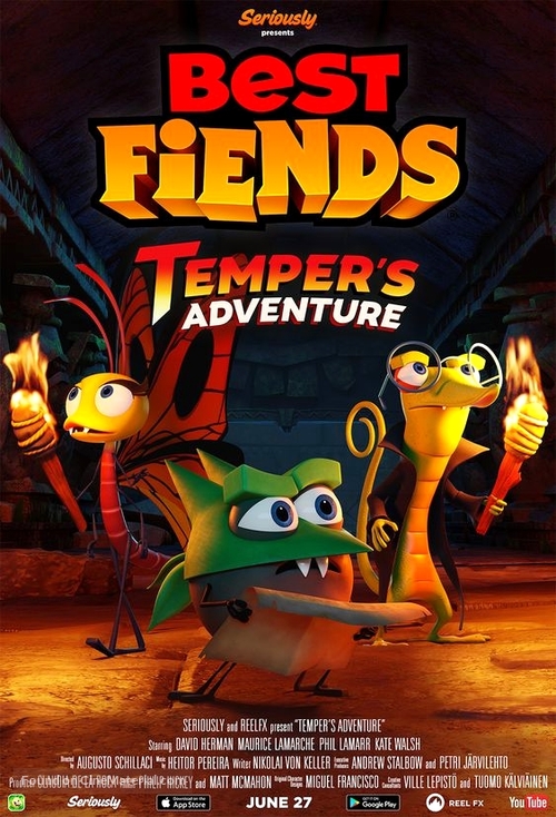 Best Fiends: Temper&#039;s Adventure - Movie Poster