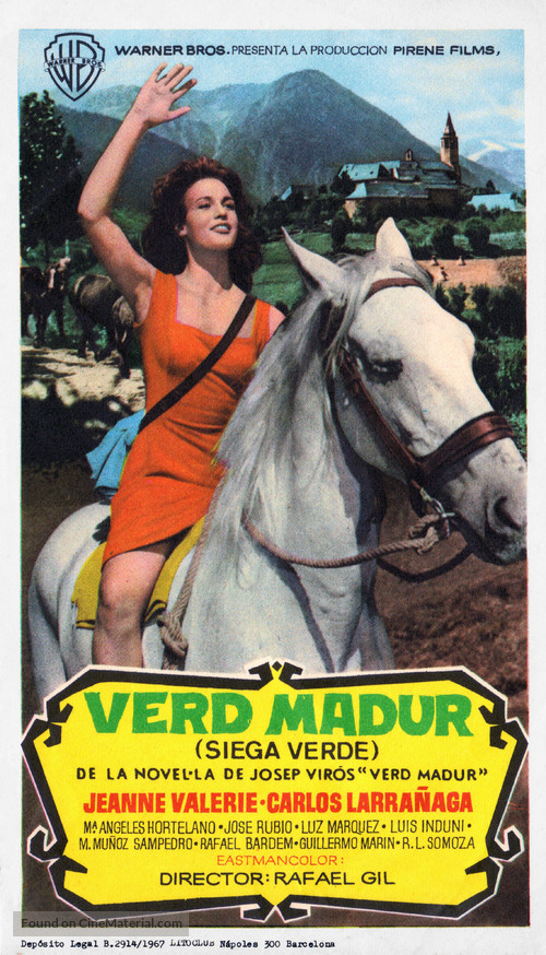 Siega verde - Andorran Movie Poster