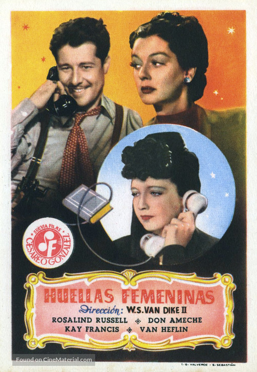 The Feminine Touch - Spanish Movie Poster