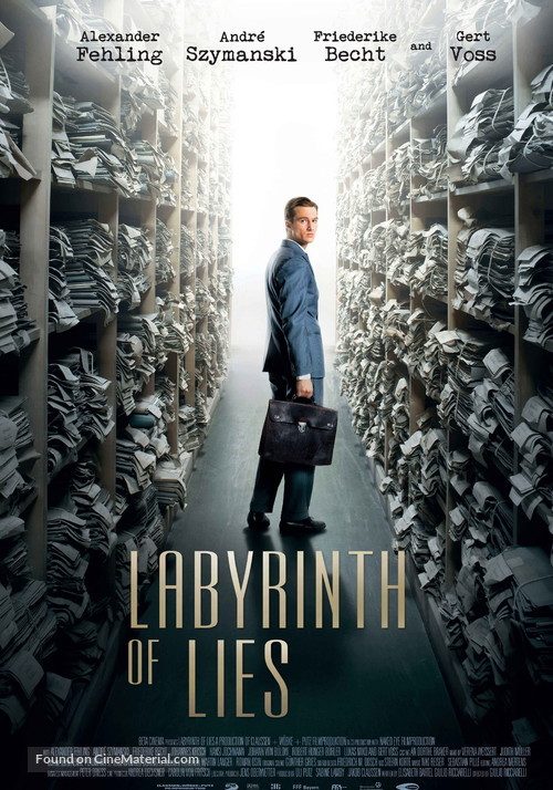 Im Labyrinth des Schweigens - Canadian Movie Poster
