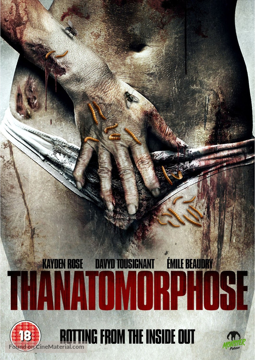 Thanatomorphose - British DVD movie cover