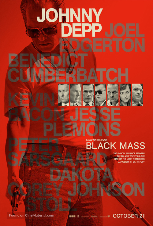 Black Mass - Philippine Movie Poster