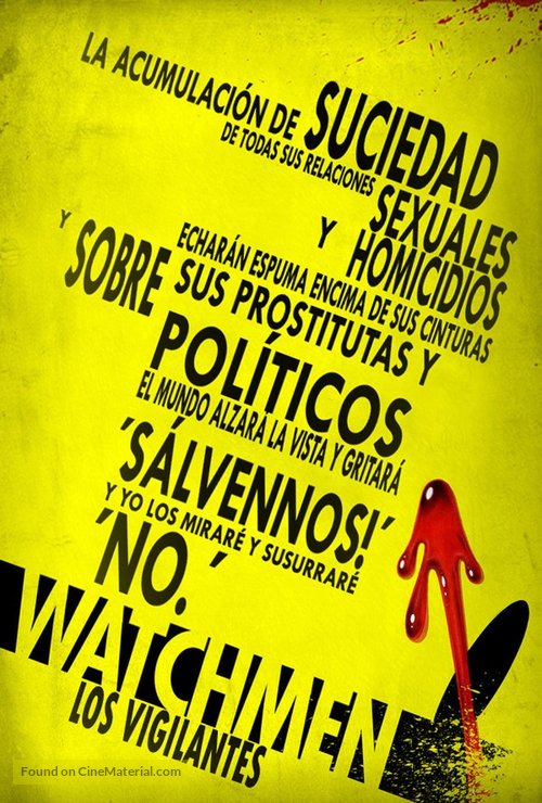 Watchmen - Argentinian Movie Poster