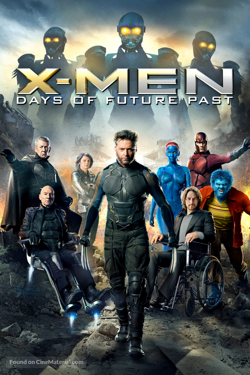 X-Men: Days of Future Past - DVD movie cover