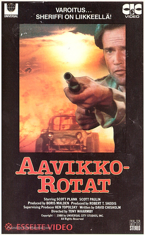 Desert Rats - Finnish Movie Cover