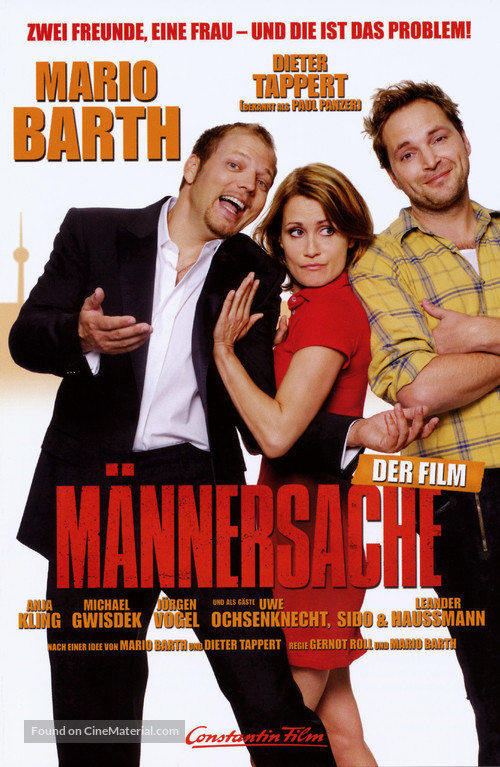 M&auml;nnersache - German Movie Poster
