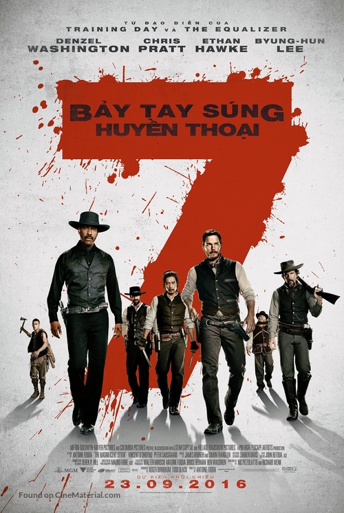 The Magnificent Seven - Vietnamese Movie Poster