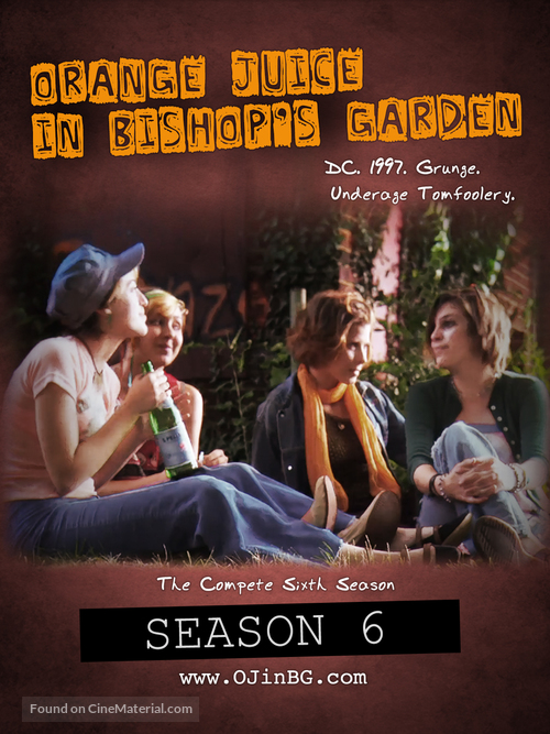 &quot;Orange Juice in Bishop&#039;s Garden&quot; - DVD movie cover
