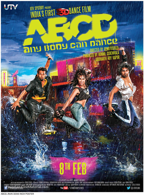ABCD (Any Body Can Dance) - Indian Movie Poster