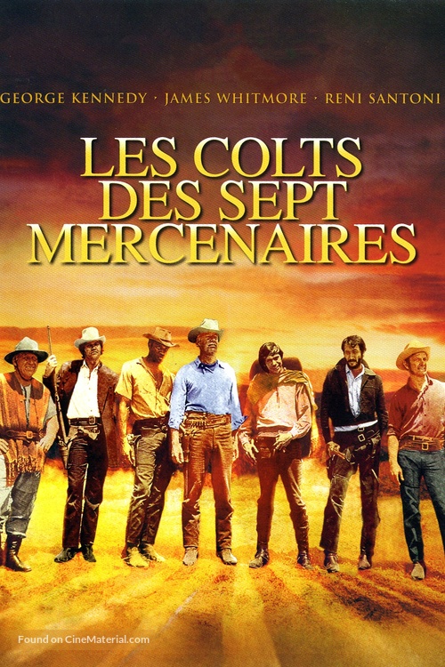 Guns of the Magnificent Seven - French Movie Cover
