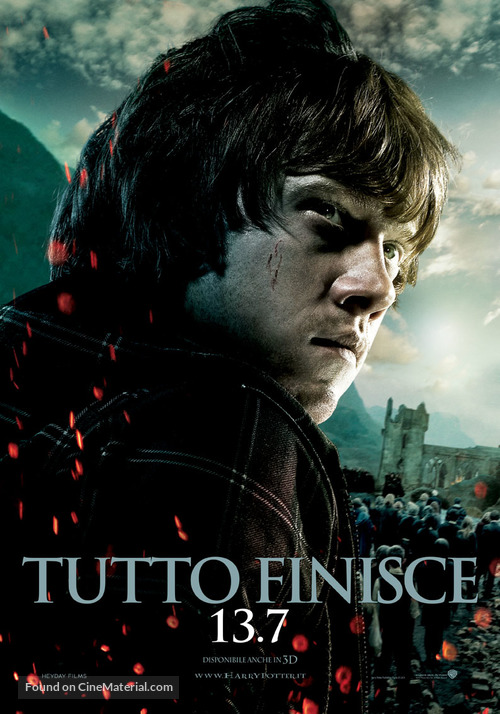 Harry Potter and the Deathly Hallows - Part 2 - Italian Movie Poster