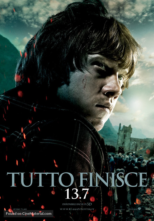 Harry Potter and the Deathly Hallows: Part II - Italian Movie Poster