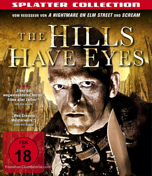 The Hills Have Eyes - German Blu-Ray movie cover