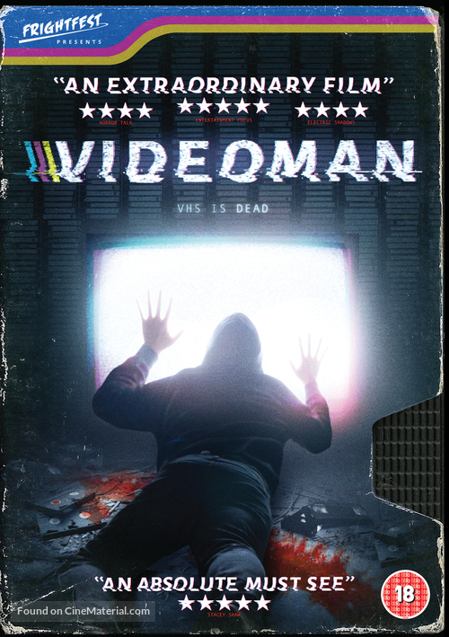 Videomannen - British DVD movie cover