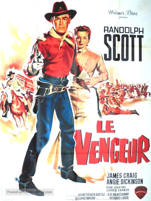 Shoot-Out at Medicine Bend - French Movie Poster
