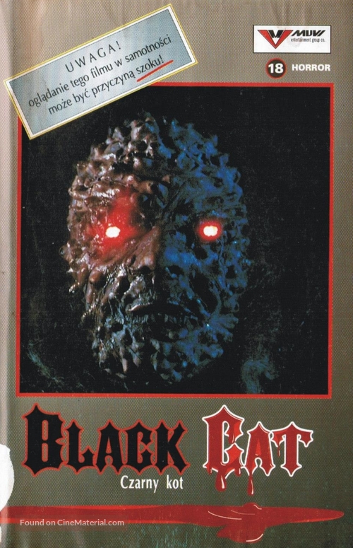 Il gatto nero - Polish Movie Cover