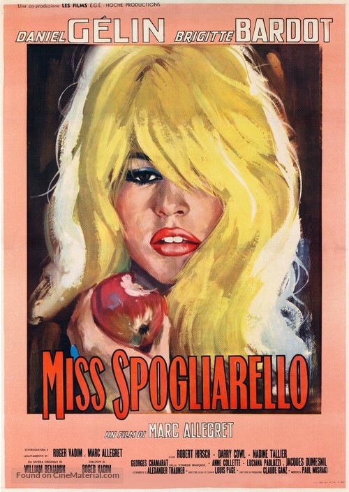 En effeuillant la marguerite - Italian Movie Poster