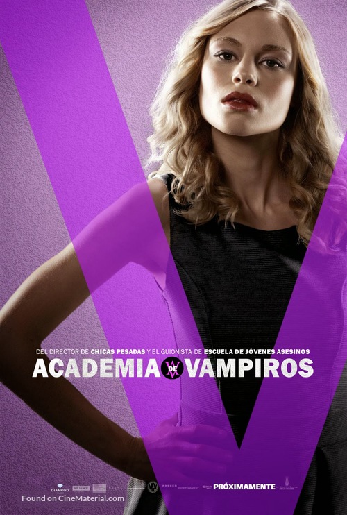 Vampire Academy - Mexican Movie Poster