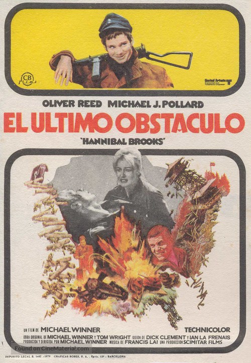 Hannibal Brooks - Spanish Movie Poster