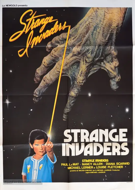 Strange Invaders - Italian Movie Poster