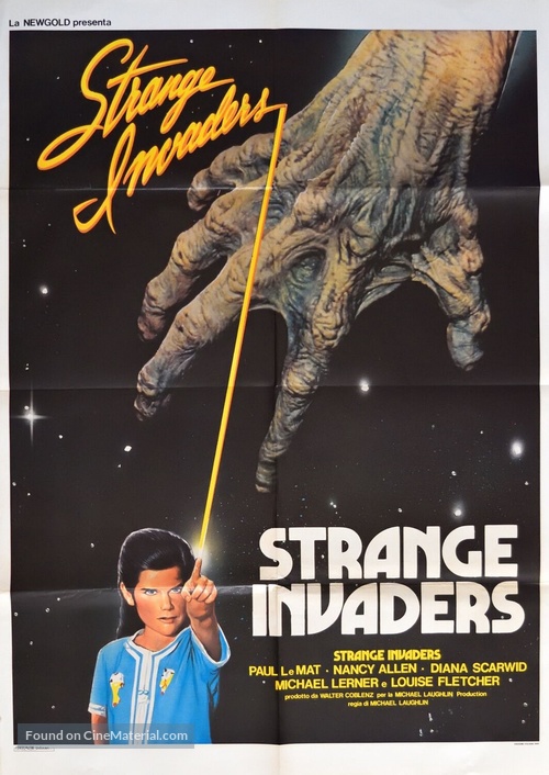 Strange Invaders - Italian Movie Poster
