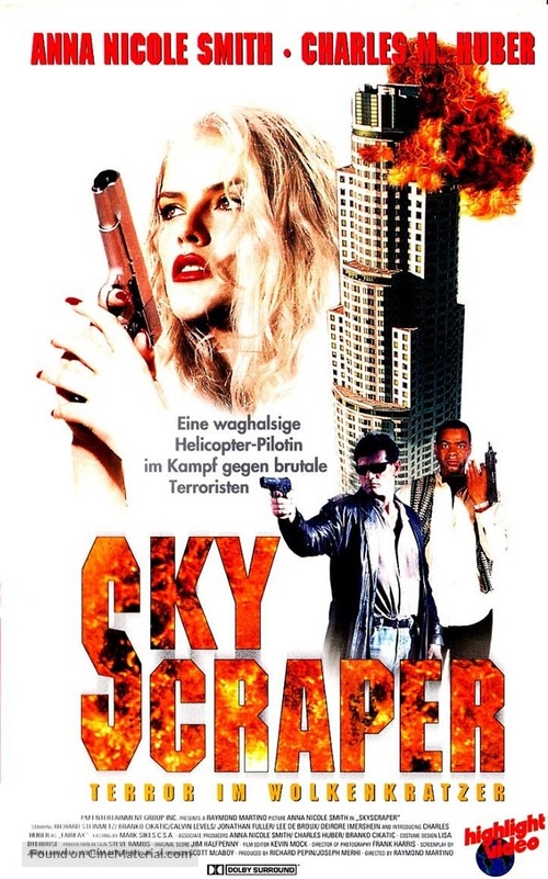 Skyscraper - German VHS movie cover