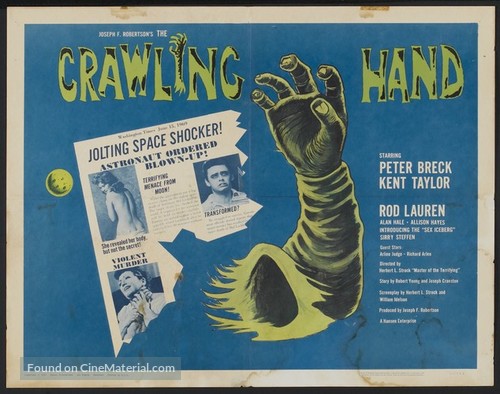The Crawling Hand - Movie Poster