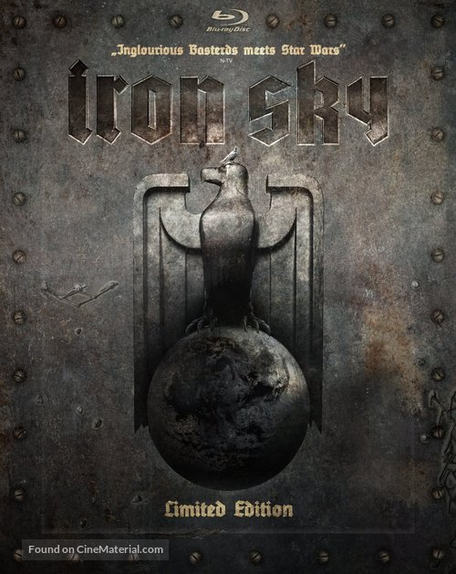 Iron Sky - British Blu-Ray movie cover